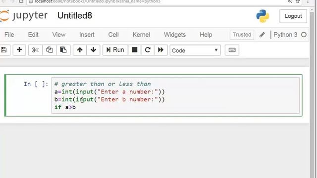 Less than or greater than number in python смотреть онлайн