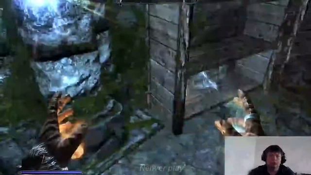 Прохождение The Elder Scrolls : Skyrim - В библиотеке нет книг смотреть онлайн