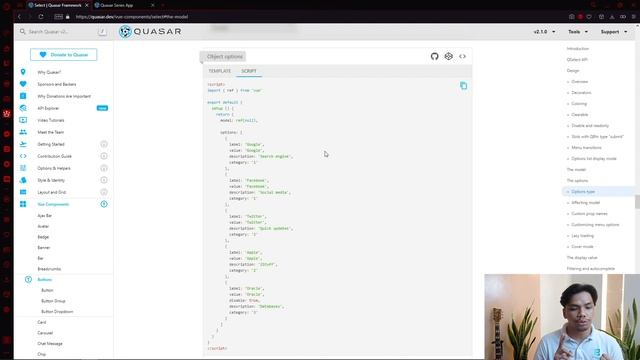 How to use Quasar Select Component | Basics to Native Form Submit | Quasar Framework on Vuejs смотреть онлайн