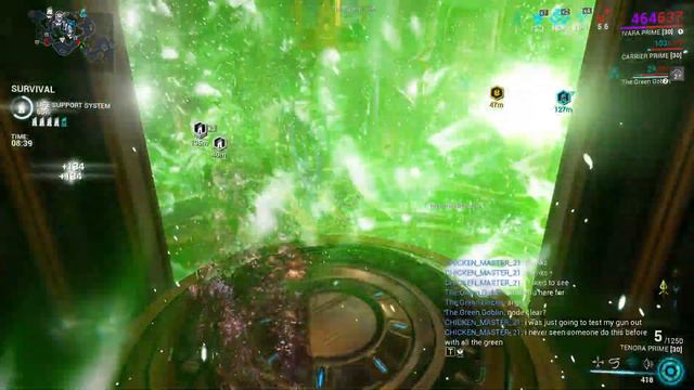 Green Goblin - Warframe steel path survival clips смотреть онлайн
