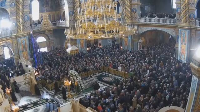 Литургия 1.01.2020г. преп. Амфилохию. смотреть онлайн