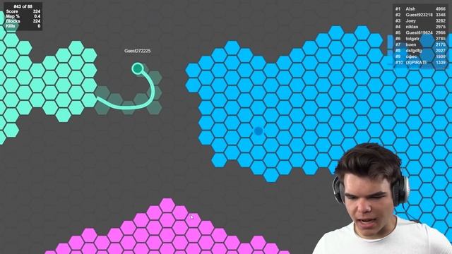 BEST NEW .IO GAME IN 2017! (SuperHex.io) смотреть онлайн