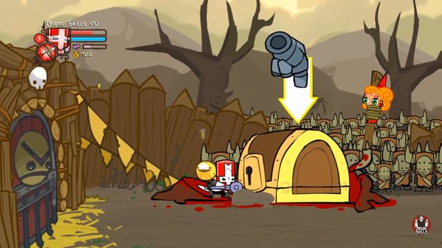 ¡EL CIERVO CON DIARREA! CASTLE CRASHERS смотреть онлайн