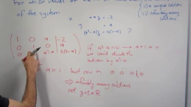 Solving a system of linear equations with a parameter смотреть онлайн