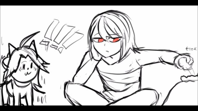 Undertale Comic Dub - Temmie's Egg смотреть онлайн