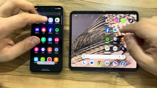 Samsung Galaxy S23 FE vs Google Pixel Fold смотреть онлайн