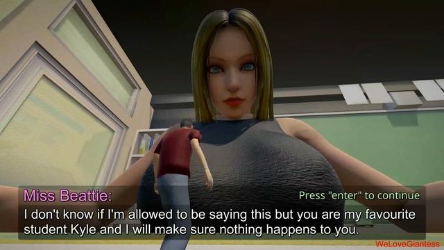 Back to School you (GIANTESS/SHRINKING GAME) смотреть онлайн