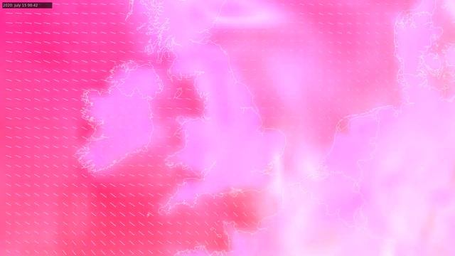 Wind Vector and temperature visualization with python. смотреть онлайн