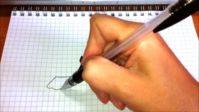 Простые рисунки #126 Кошечки на крыше =) смотреть онлайн