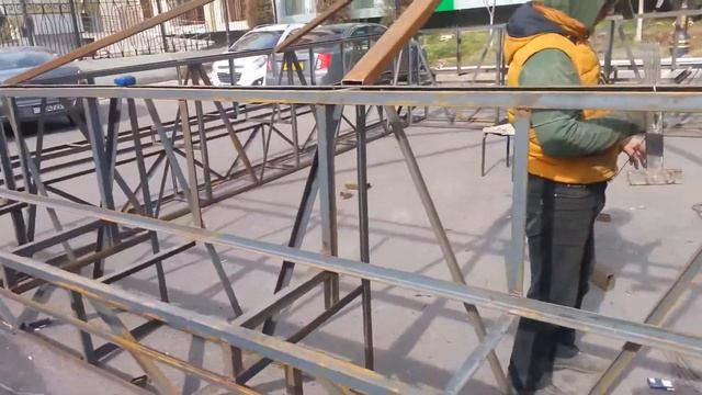 гостиница саяхат установка навес(1)