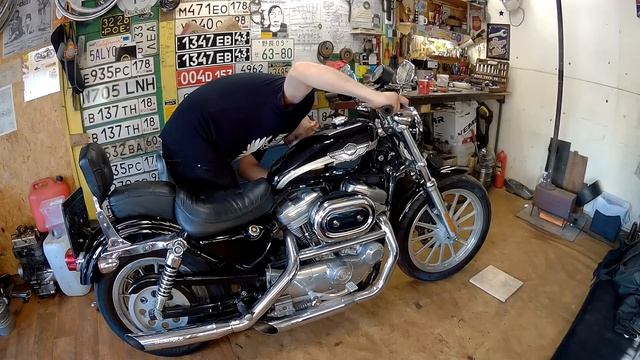 HD Sportster 883 | КУПИЛ Мот МЕЧТЫ | Еду к твоей Мамке