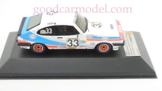 Ford Caprei III 3.0S #33 V.Woodman-J.Buncombe-P.Clark 3rd 24H Spa 1981 PremiumX PR0011 Car Model смотреть онлайн