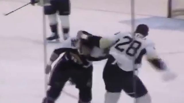 Hockeyfighters.cz Brett Gallant vs Jesse Boulerice.wmv смотреть онлайн