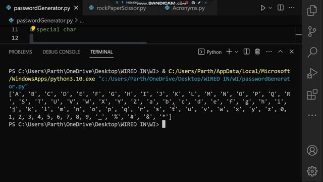 Generate Random Password using Python | Explained in Hindi смотреть онлайн