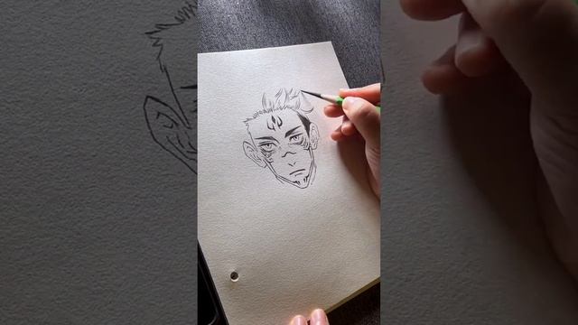 Yuji sketch #animesketchbook #animesketchbook #skteching смотреть онлайн