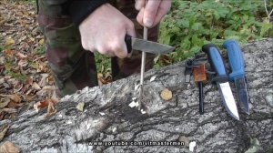 Нож Morakniv Robust против Mora Pro S и Morakniv Basic 546