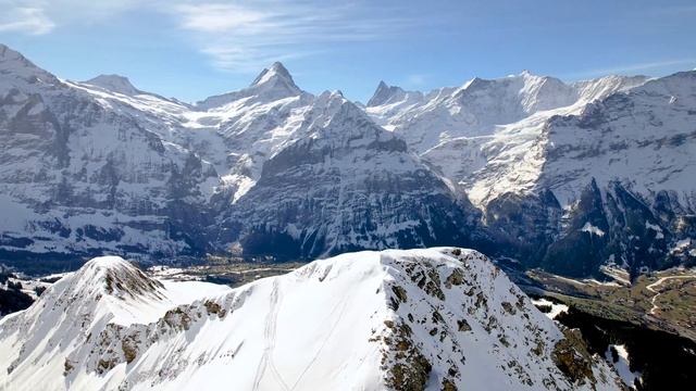 The Alps 4K Amazing Winter Film - Meditation Relaxing Music - Beautiful Wonderland Winter