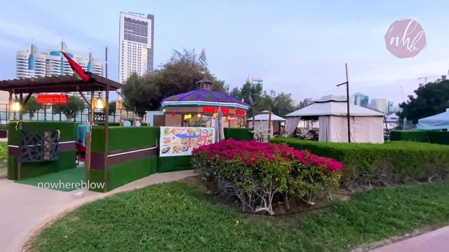 Abu Dhabi Park | Heritage Park, Beautiful Family Park in Abu Dhabi Corniche - 4K смотреть онлайн