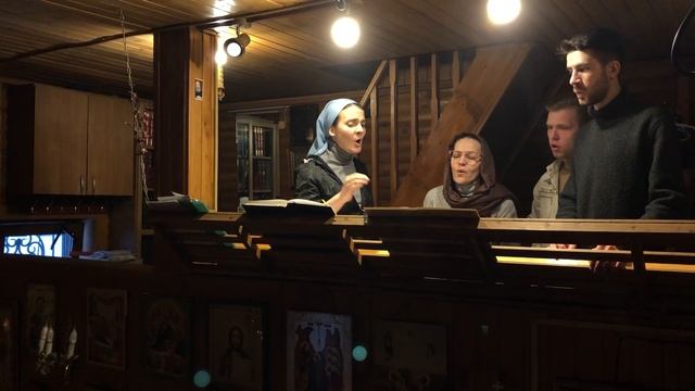 "Помощник и Покровитель" Ирмос 1 песни Покаянного Канона Св. Андрея Критского 16.03.2021 смотреть онлайн