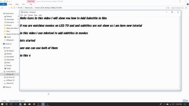 How to permanently add subtitles to a movie | How to add subtitles to movie on TV? #TechForGames смотреть онлайн