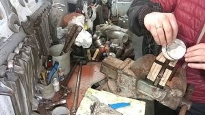 Установка поршневых колец. Ремонт G4FC.