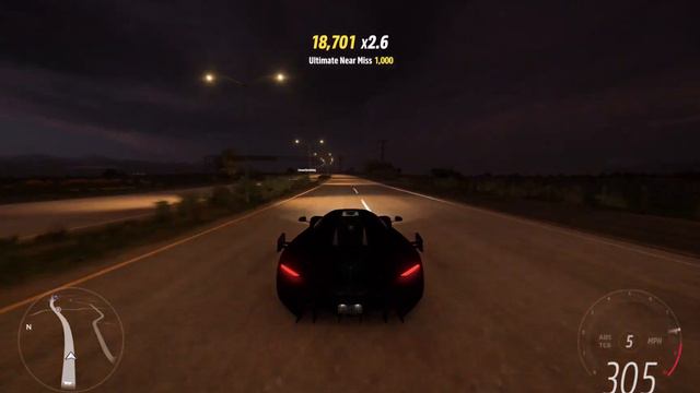 Forza Horizon 5 - Koenigsegg Jesko at night смотреть онлайн