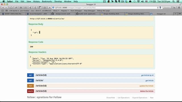 Create a documented CRUD API application with one command смотреть онлайн