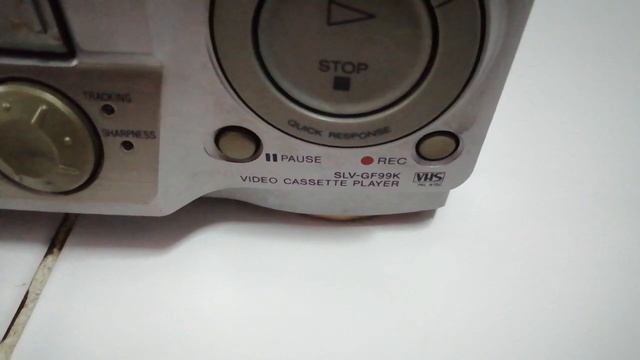เครื่องเล่นวีดีโอเทปโซนี SONY VIDEOTAPE VHS PLAYER SLV-GF99K SONY VHS CASSETTE SLV-GF99K VDO VHS смотреть онлайн