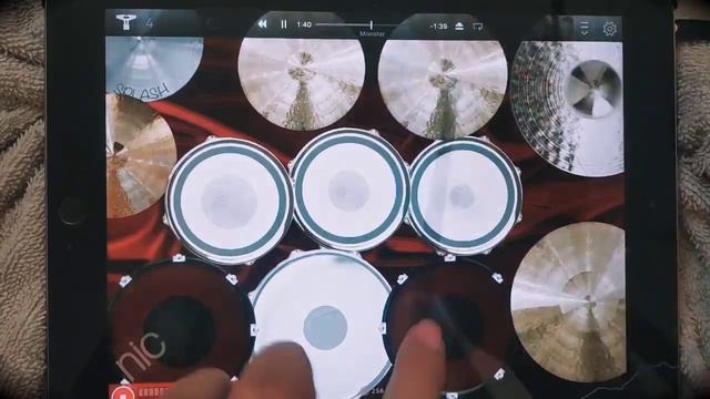 Paramore - Monster (iPad live drum cover - Drums XD app) смотреть онлайн