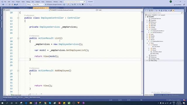 #4 Complete Crud Operation in ASP.NET MVC, ADO.Net, MS SQL using Visual Studio 2019 смотреть онлайн