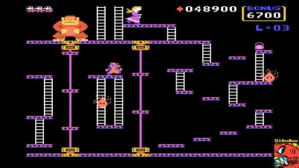 Donkey Kong [TI-99/4A] 102,700 🐵