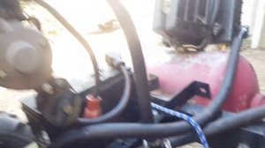 Мототрактор Русич - Т 12 . Система охлаждения .