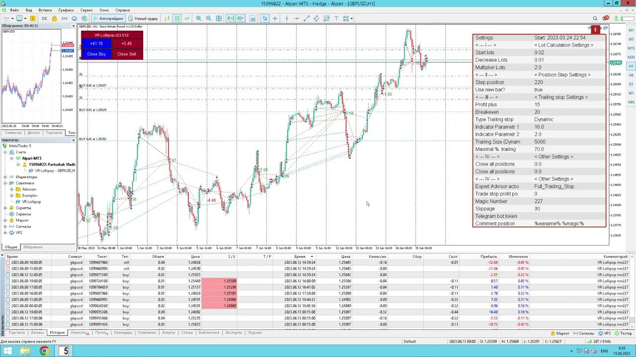 Онлайн трансляция 16.06.2023 #трейдинг #метатрейдер #торговыйробот смотреть онлайн