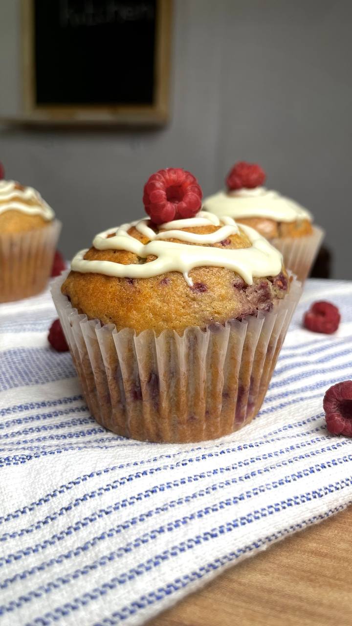 Маффины с малиной?