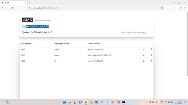 Asset Management System - Project | source code | VueJS смотреть онлайн