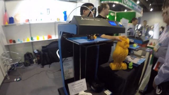 IdeaPrinter F100L 3D Printer - CES 2015 FFF FDM смотреть онлайн