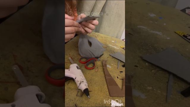 ✨ТУТОРИАЛ НА МАСКУ ДЛЯ КВАДРОБИКИ ИЗ ОСНОВЫ✨ маска коши🐾 за 9 минут💖