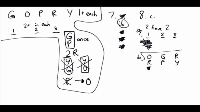 LSAT #62 Logic Game 2 EXPLAINED (Stained Glass) смотреть онлайн