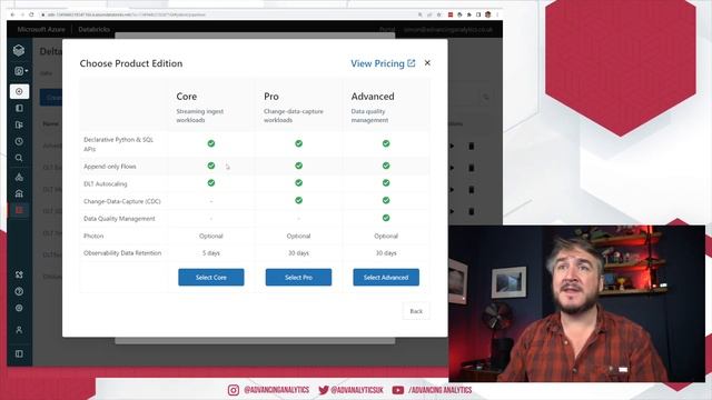 Advancing Spark - Delta Live Tables Generally Available! смотреть онлайн