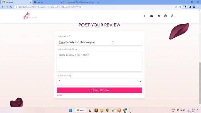 reviews system using html css js php and my sql[demo] смотреть онлайн