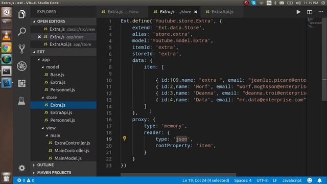 Sencha ext js tutorial #11 fetch api смотреть онлайн