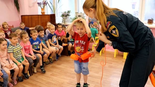 Занятие по теме безопасности на водоёмах в детском саду №20 г. Владимира смотреть онлайн