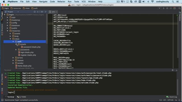 Creating the login system under 1 minute in laravel 5.7 part 3 || authentication in laravel смотреть онлайн