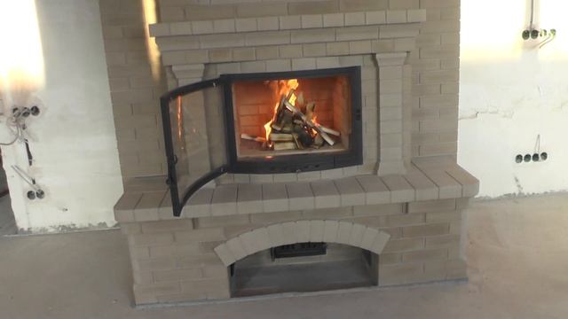 Каминопечь из кирово - чепецкого кирпича смотреть онлайн