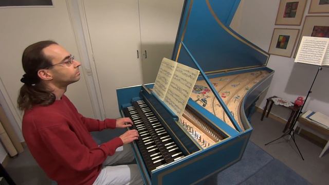 Bach: Goldberg Variations – Variation 12 (meantone temperament). John Moraitis, harpsichord. смотреть онлайн