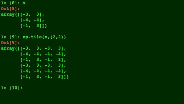 Python Numpy Tutorial - How to use np.tile - Numpy Tile смотреть онлайн
