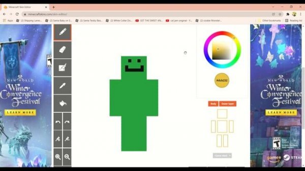 How to make a skin in Minecraft Java edition 1.18