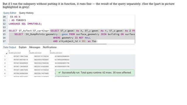GIS: Converting Cartesian to Spherical/Polar coordinates in PostgreSQL смотреть онлайн