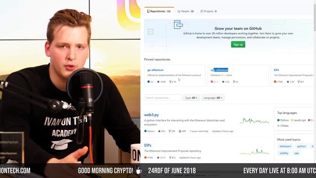 Ethereum Code on GitHub - Programmer explains смотреть онлайн