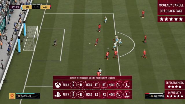 FIFA 21 'McGeady Spin Cancel into a Dragback Fake' | SKILLS TUTORIAL (DIFFICULT) смотреть онлайн